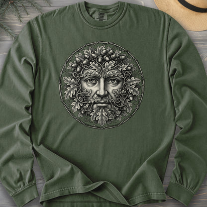Green Man Long Sleeve Shirt