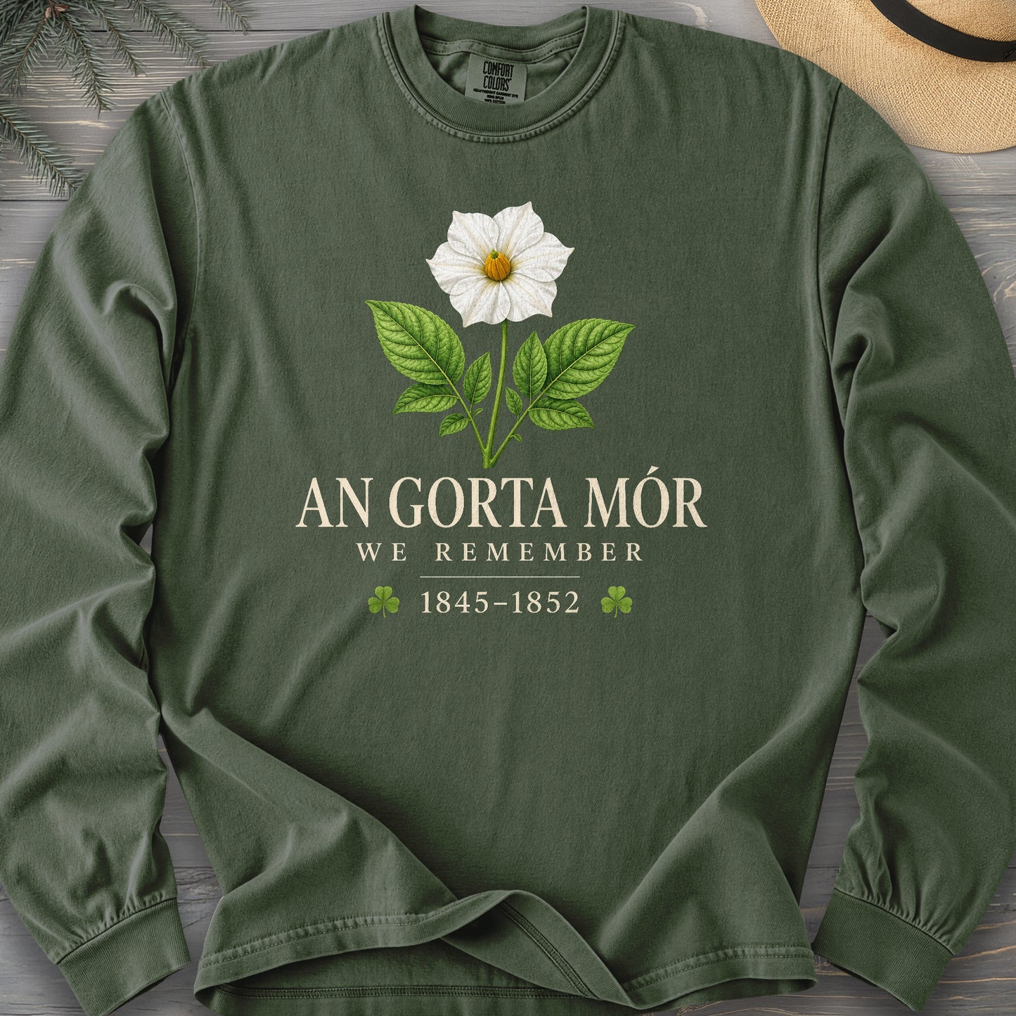 An Gorta Mór Long Sleeve Shirt