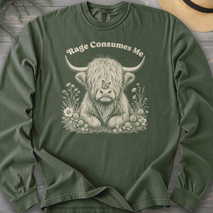 Raging Coo Monogram Long Sleeve Shirt