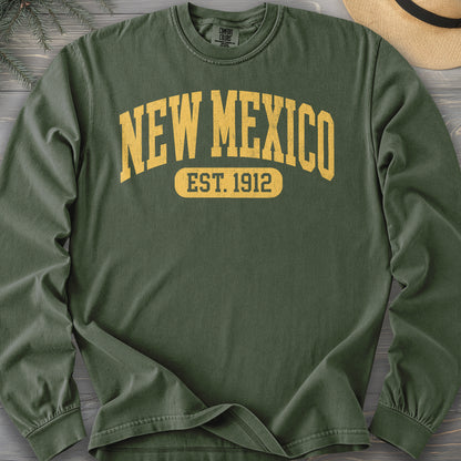 New Mexico Est 1912 Comfort Colors 6014 Long Sleeve