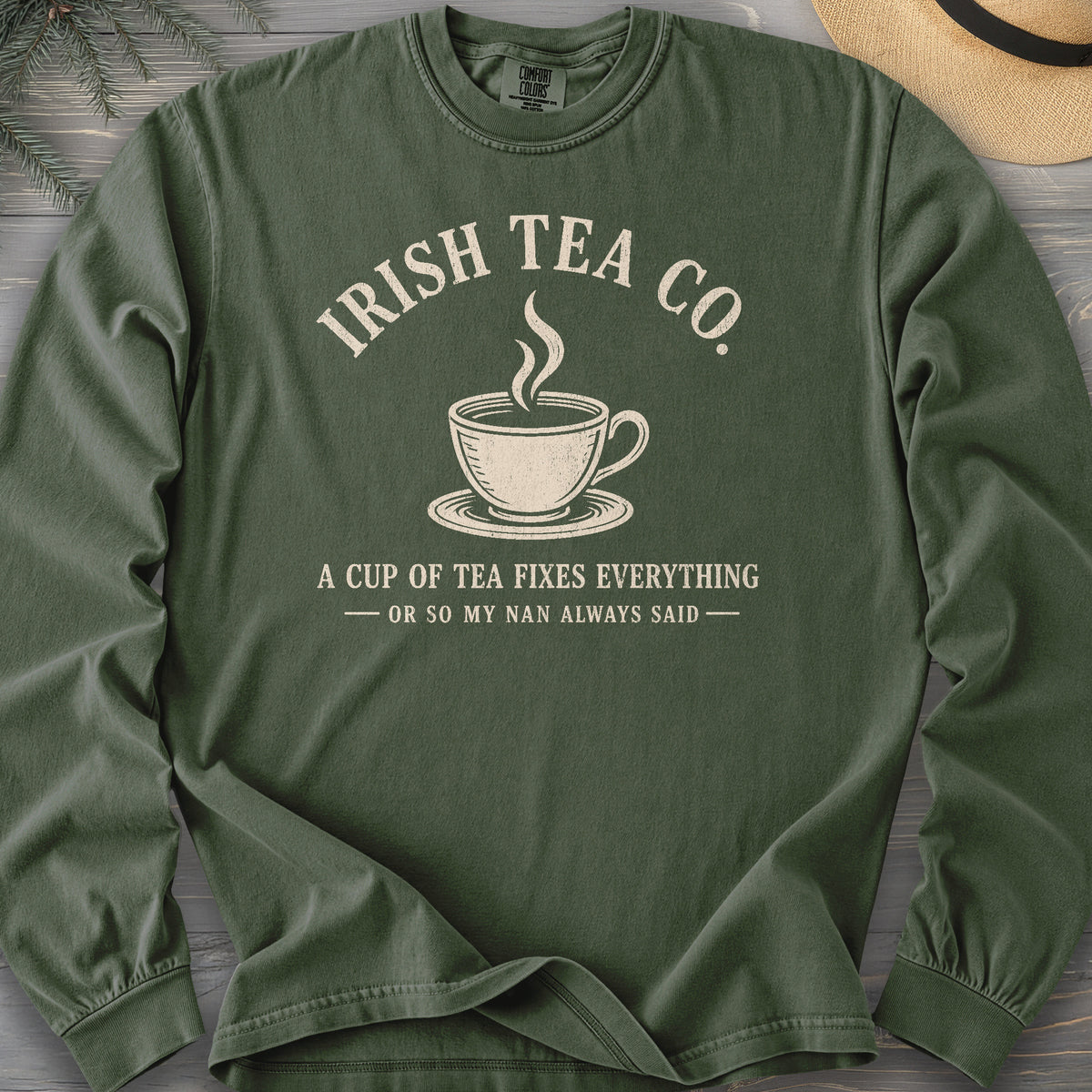 Irish Tea Company Comfort Colors 6014 Long Sleeve