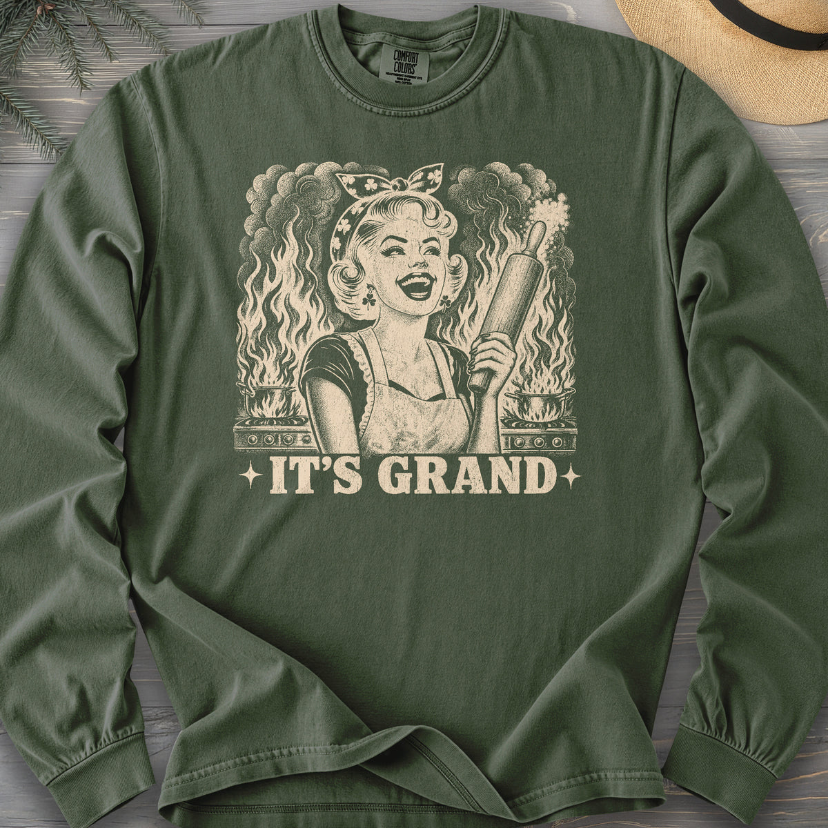 It's Grand Irish Comfort Colors 6014 Long Sleeve