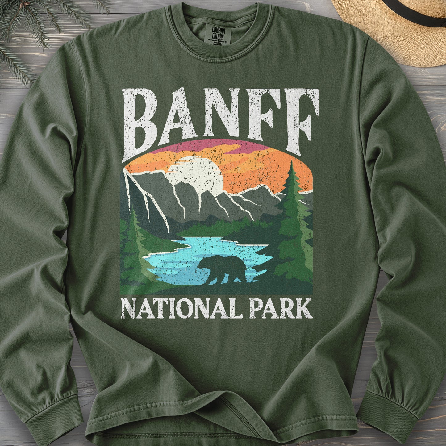 Banff National Park "Big and Bold" Long Sleeve Shirt