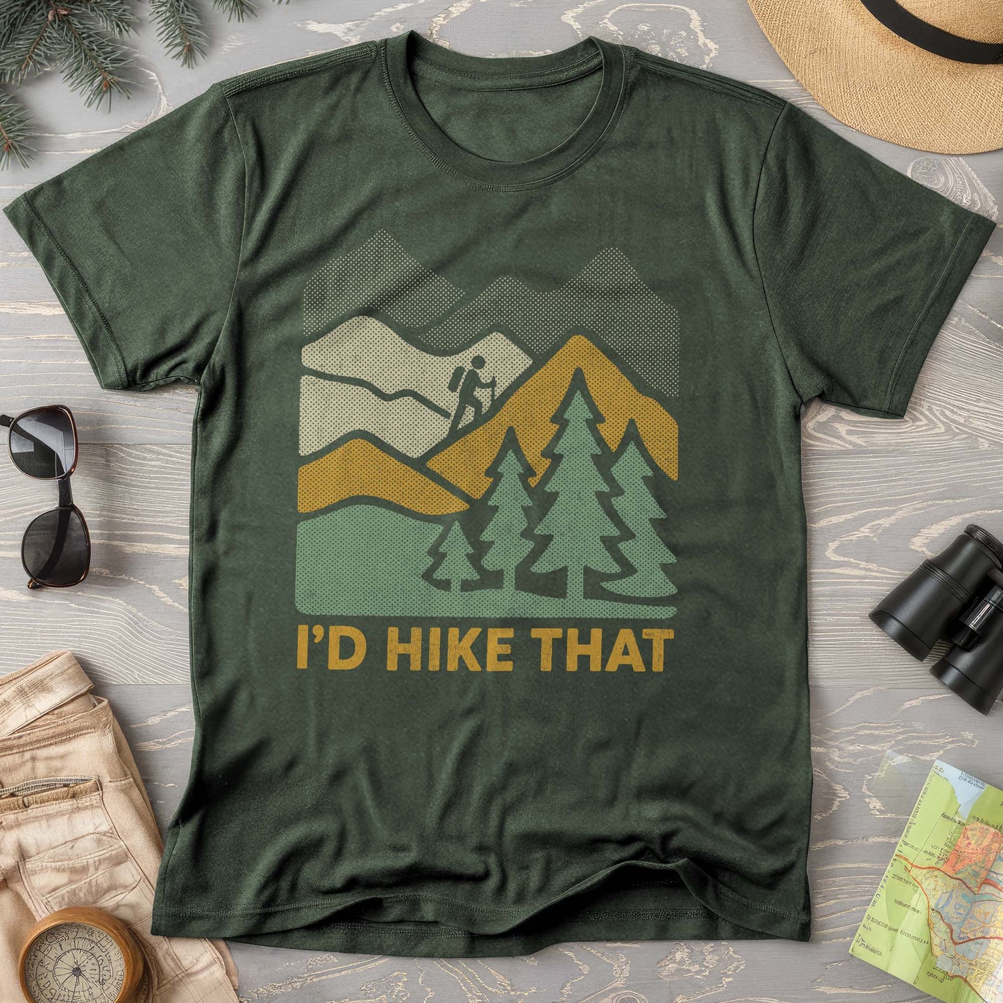 I'd Hike That Comfort Colors T-Shirt