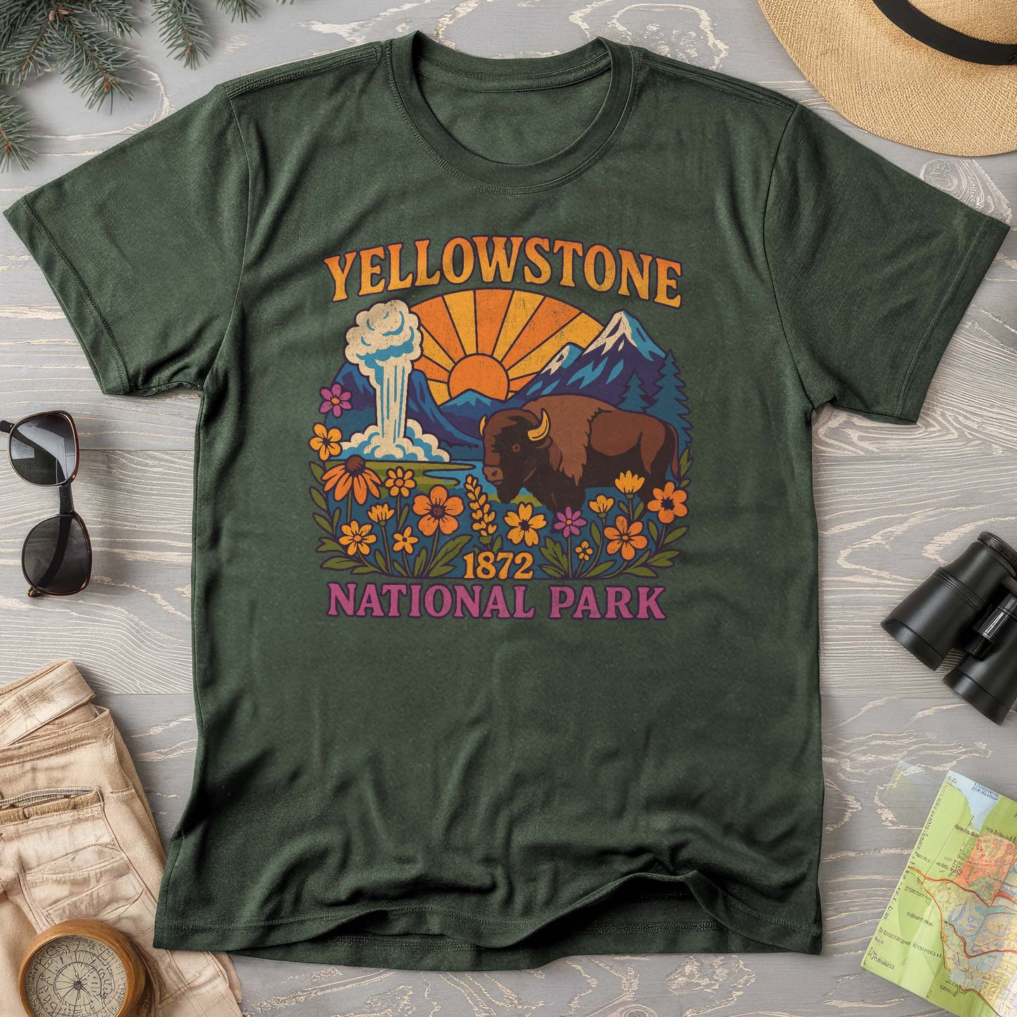 Yellowstone Retro Vibes Comfort Colors T-Shirt