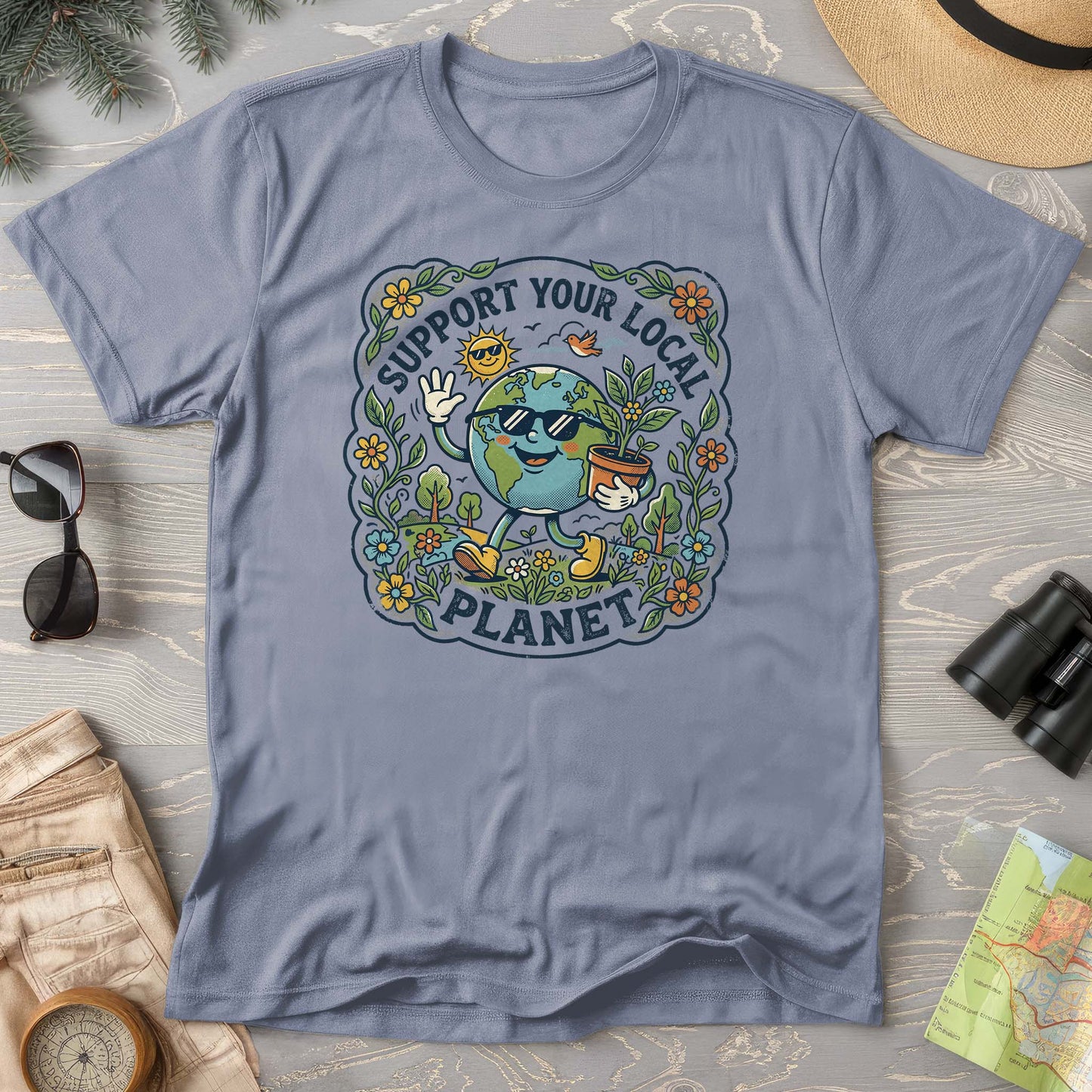 Support Your Local Planet T-Shirt