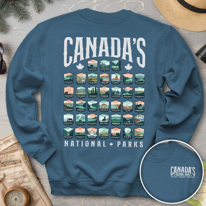Canada's National Parks "Badges" Sweatshirt