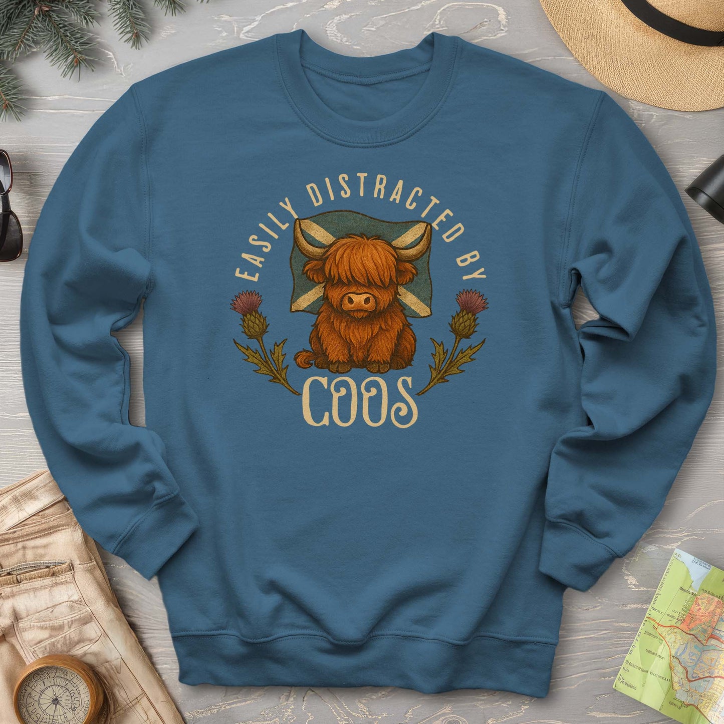 Easily Distracted By Coos Sweatshirt