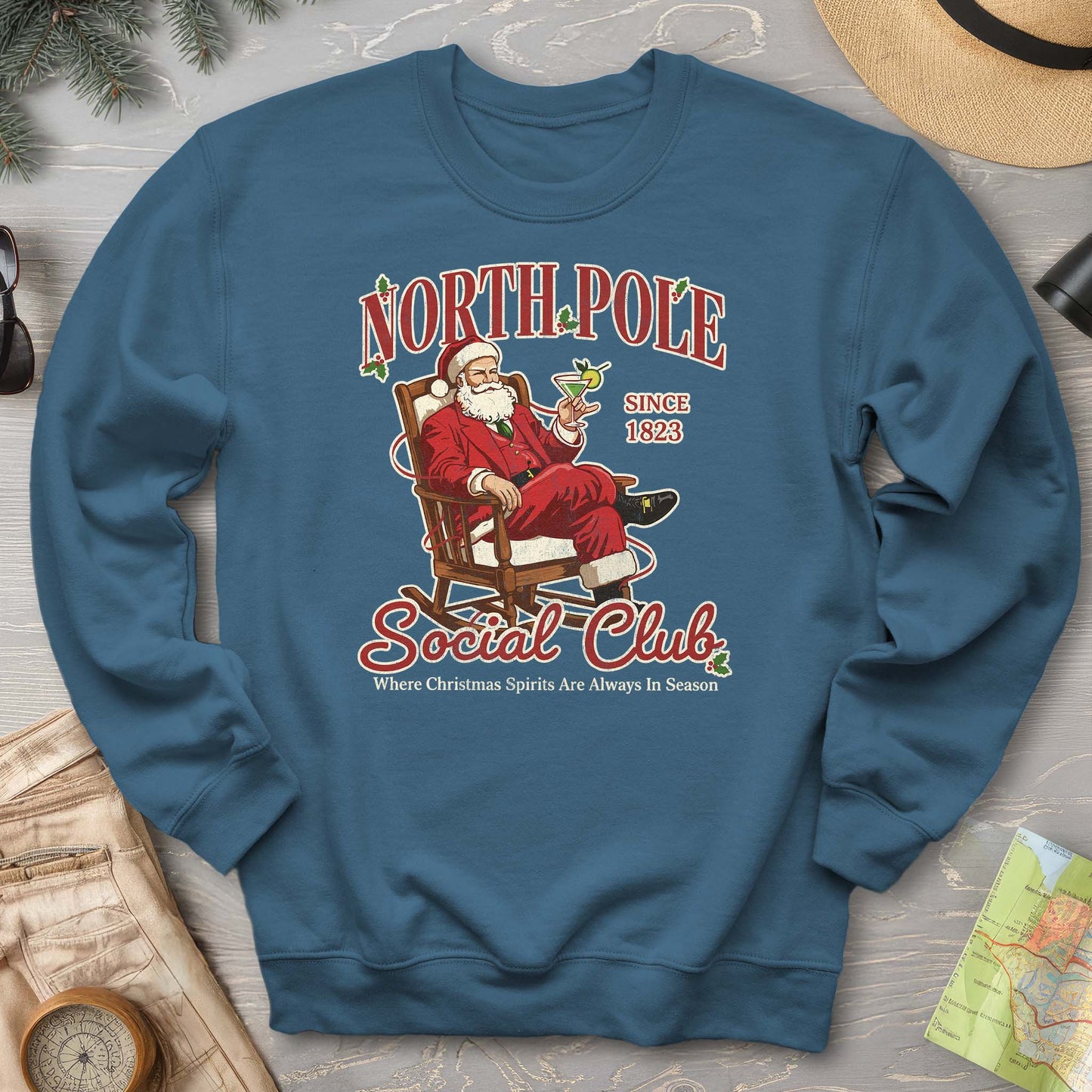 North Pole Social Club Sweatshirt