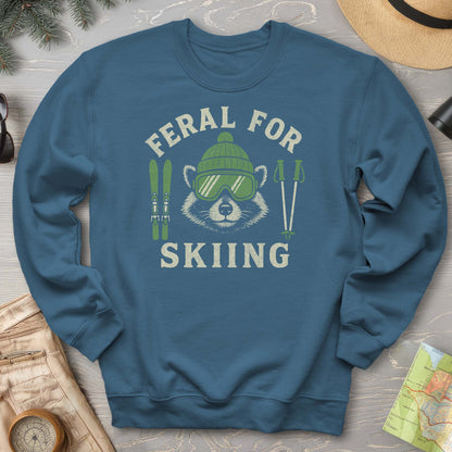 Feral for Skiing Sweatshirt