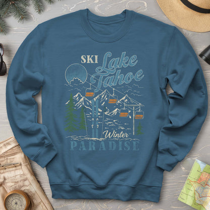 Retro "Ski Lake Tahoe" Sweatshirt