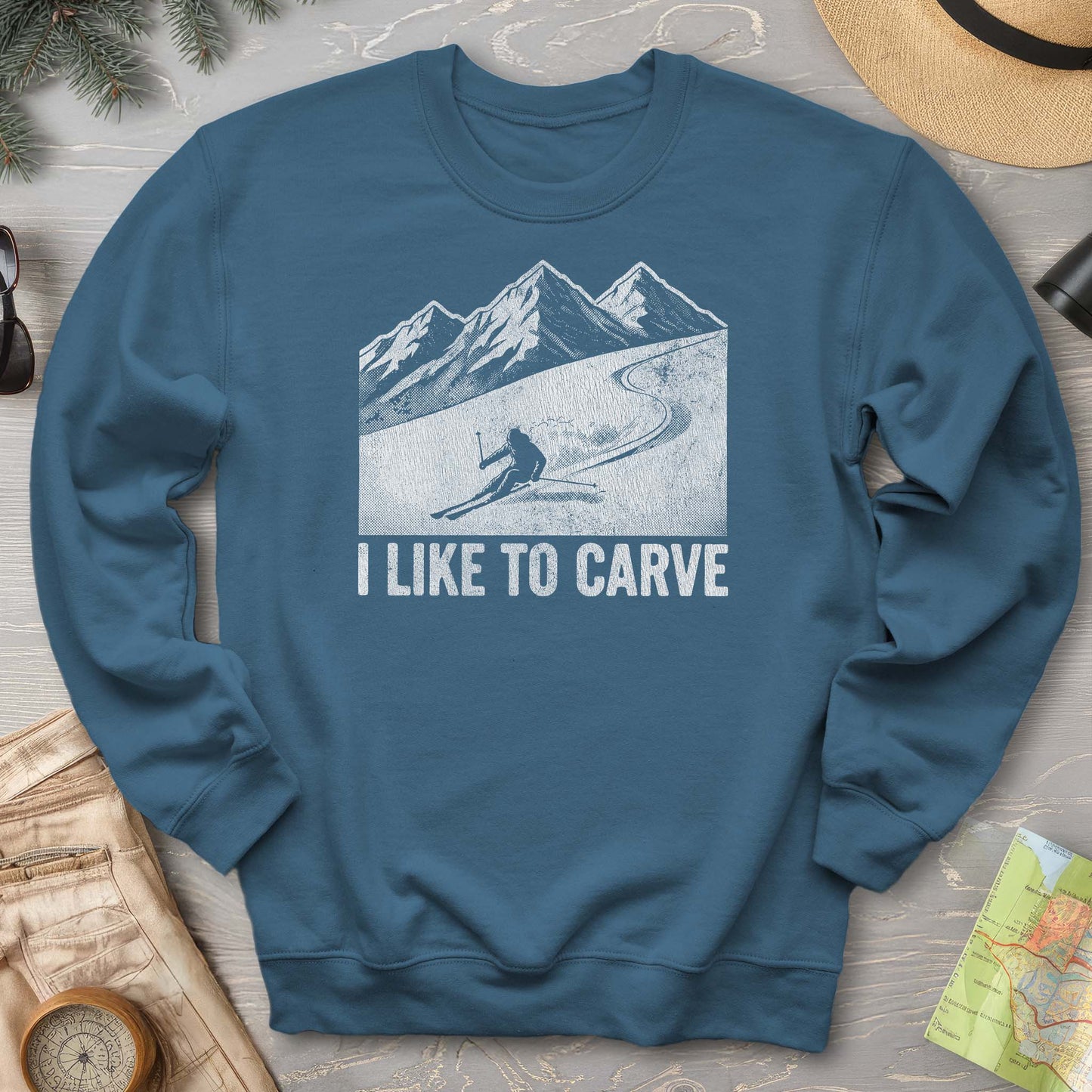 I Like To Carve Sweatshirt
