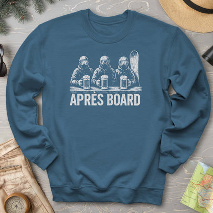 "Apres Board" Snowboard Sweatshirt