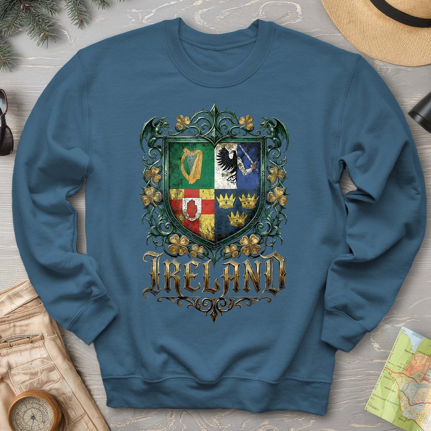 Irish Gothic Arms Sweatshirt
