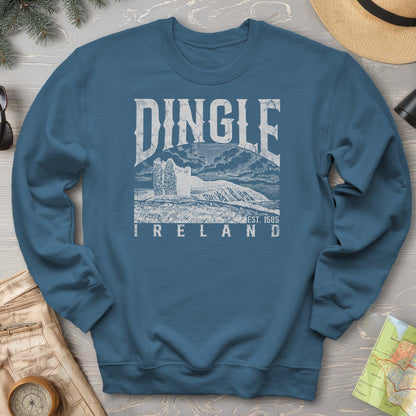 Dingle Ireland Vintage Print Sweatshirt