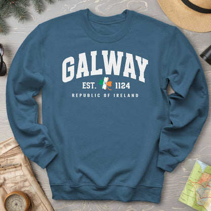 Galway Varsity Flag Sweatshirt