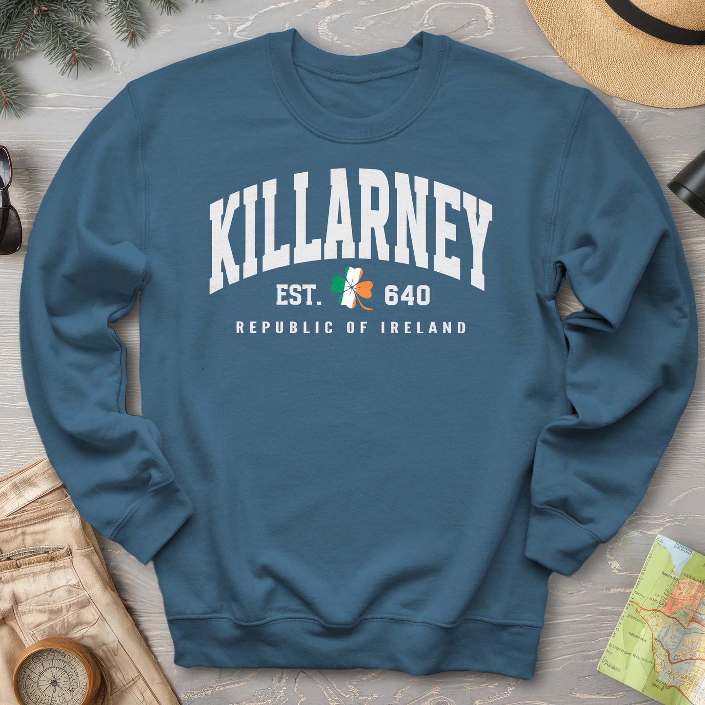 Killarney Varsity Flag Sweatshirt