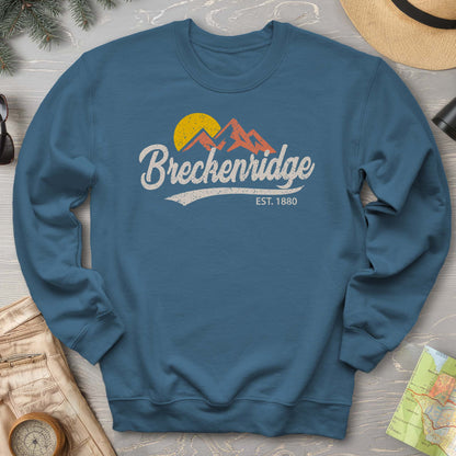 Breckenridge Vintage Script Sweatshirt