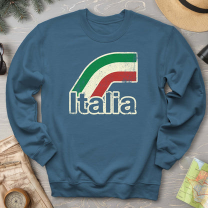 Italia Stripes Sweatshirt