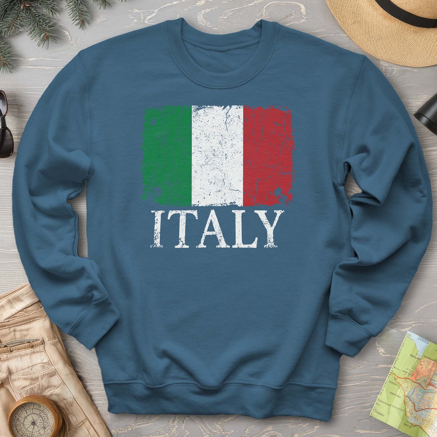 Italy Flag Sweatshirt