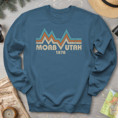 Moab Utah Retro Sweatshirt