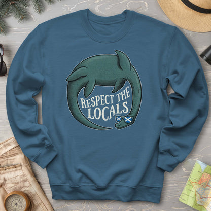 Loch Ness Respect The Locals Sweatshirt