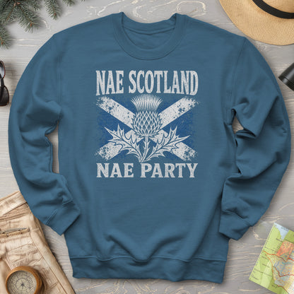Nae Scotland Vintage Flag Sweatshirt