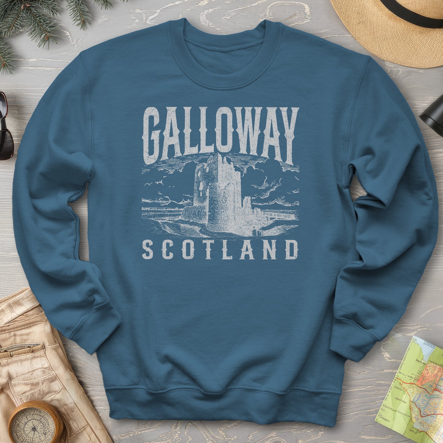 Galloway Scotland Sketch Sweatshirt