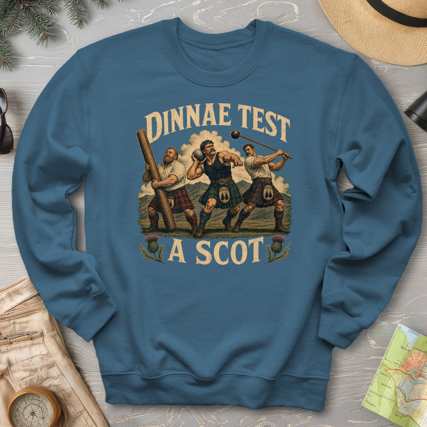 Dinnae Test A Scot Sweatshirt