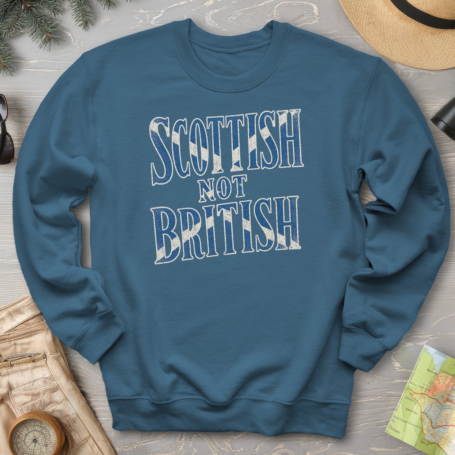 Scottish Not British Sweatshirt