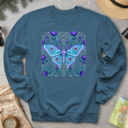 Emperor Moth Thistle Sweatshirt
