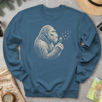 Bigfoot Blowing Thistle Sweatshirt