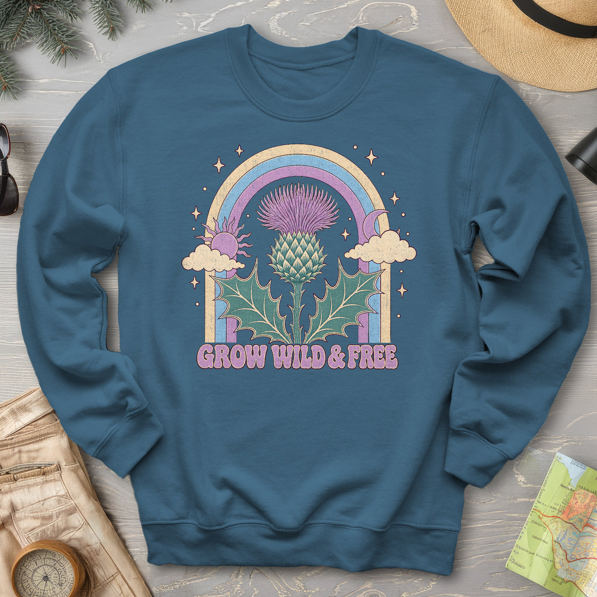 Wild & Free Thistle Sweatshirt