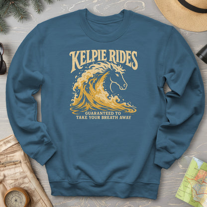 Kelpie Rides Retro Sweatshirt