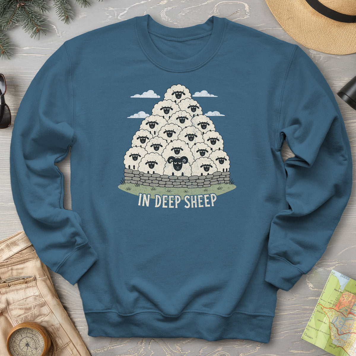 In Deep Sheep Sweatshirt