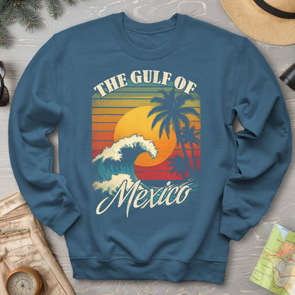 Gulf of Mexico "Retro Wave" Crewneck Sweatshirt