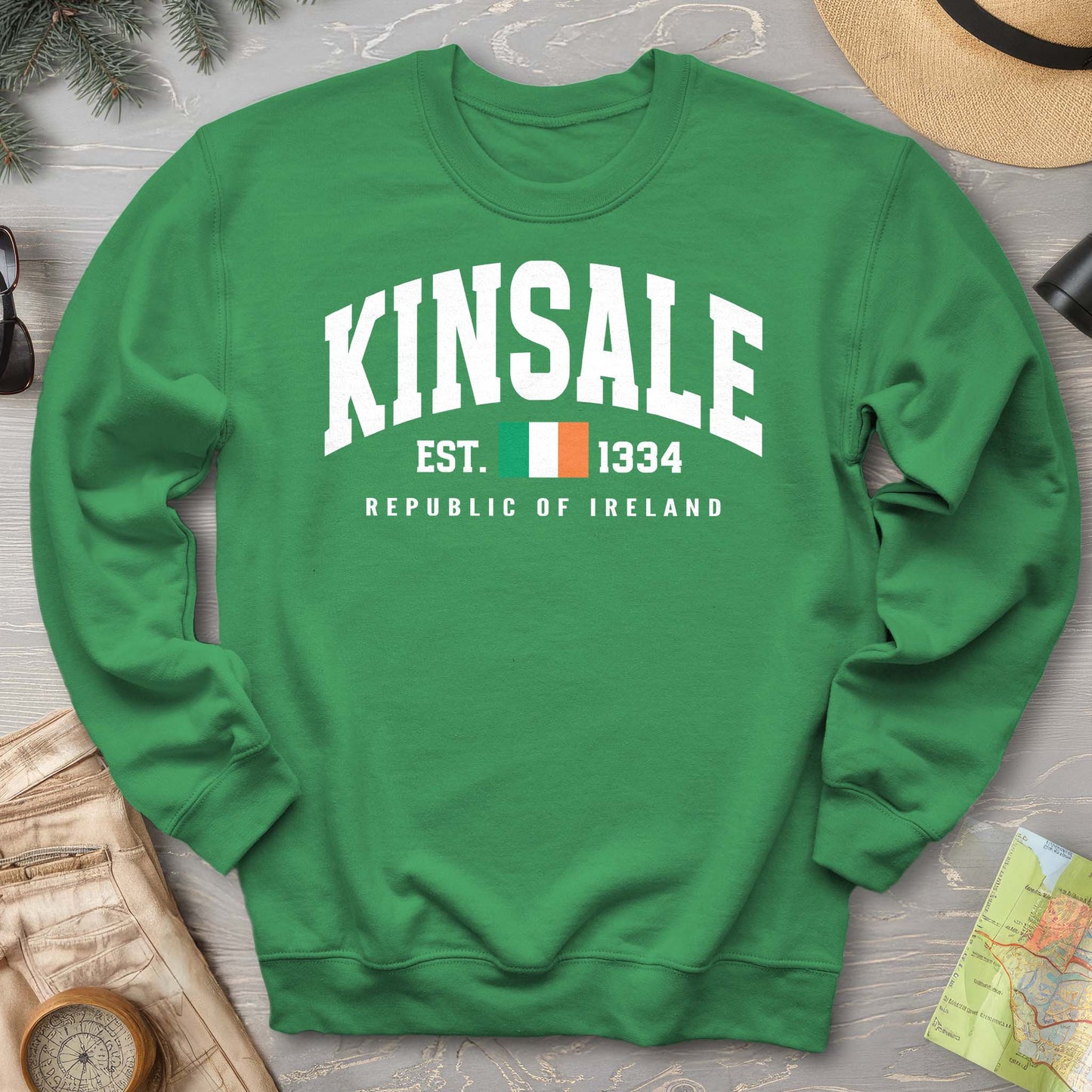 Kinsale Varsity Flag Sweatshirt