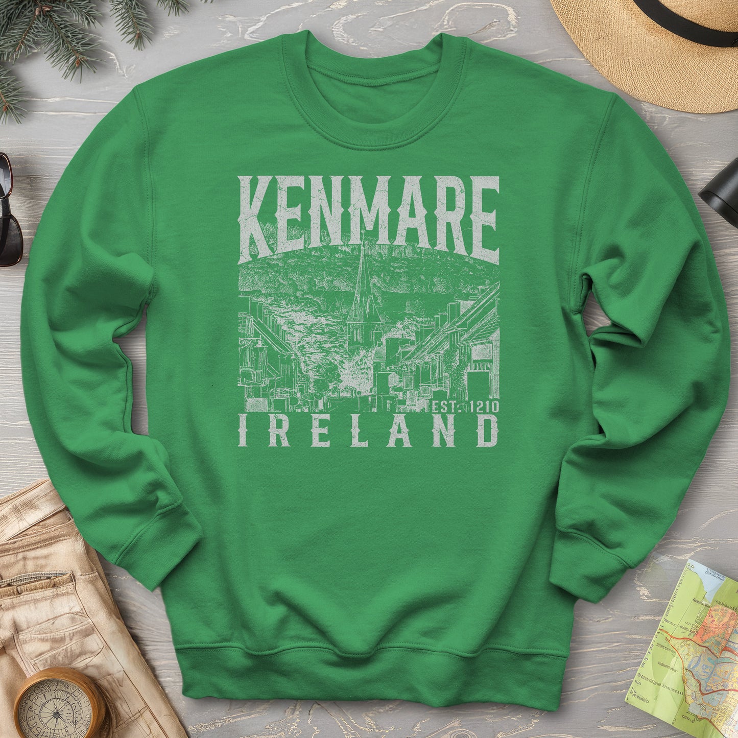 Kenmare Ireland Sketch Sweatshirt