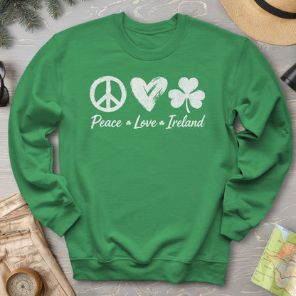 Peace Love Ireland Sweatshirt