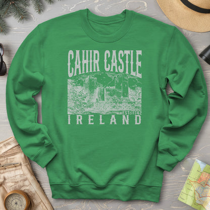 Cahir Castle Ireland Sketch Sweatshirt