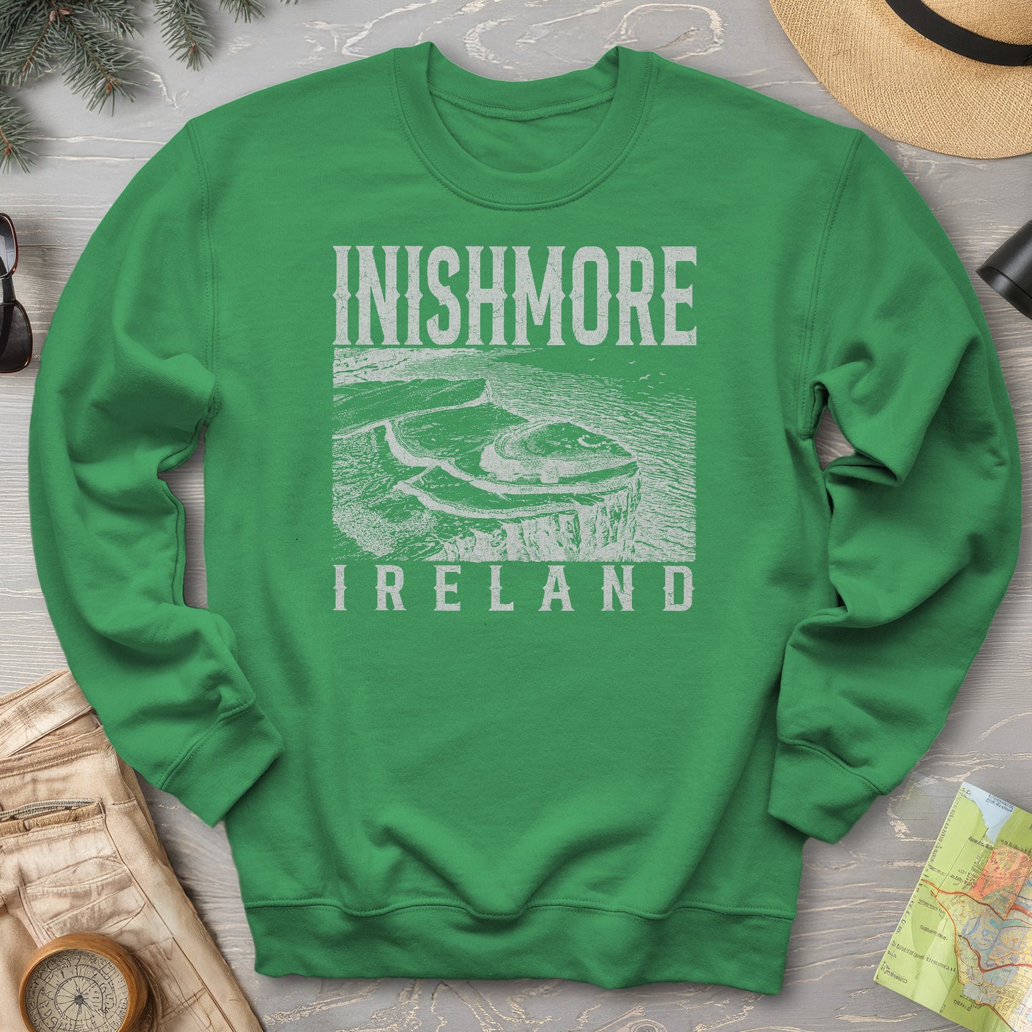 Inishmore Ireland Sketch Sweatshirt