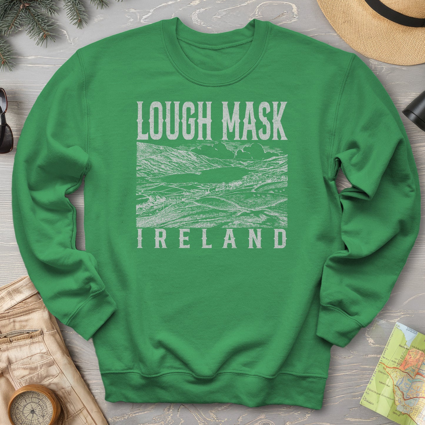 Lough Mask Ireland Sketch Sweatshirt