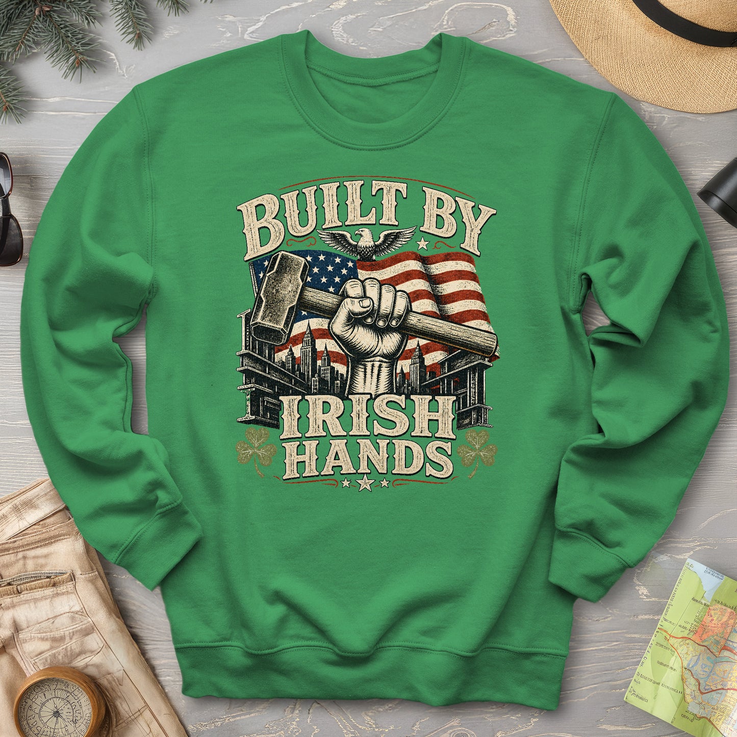 Bulit By Irish Hands Sweatshirt