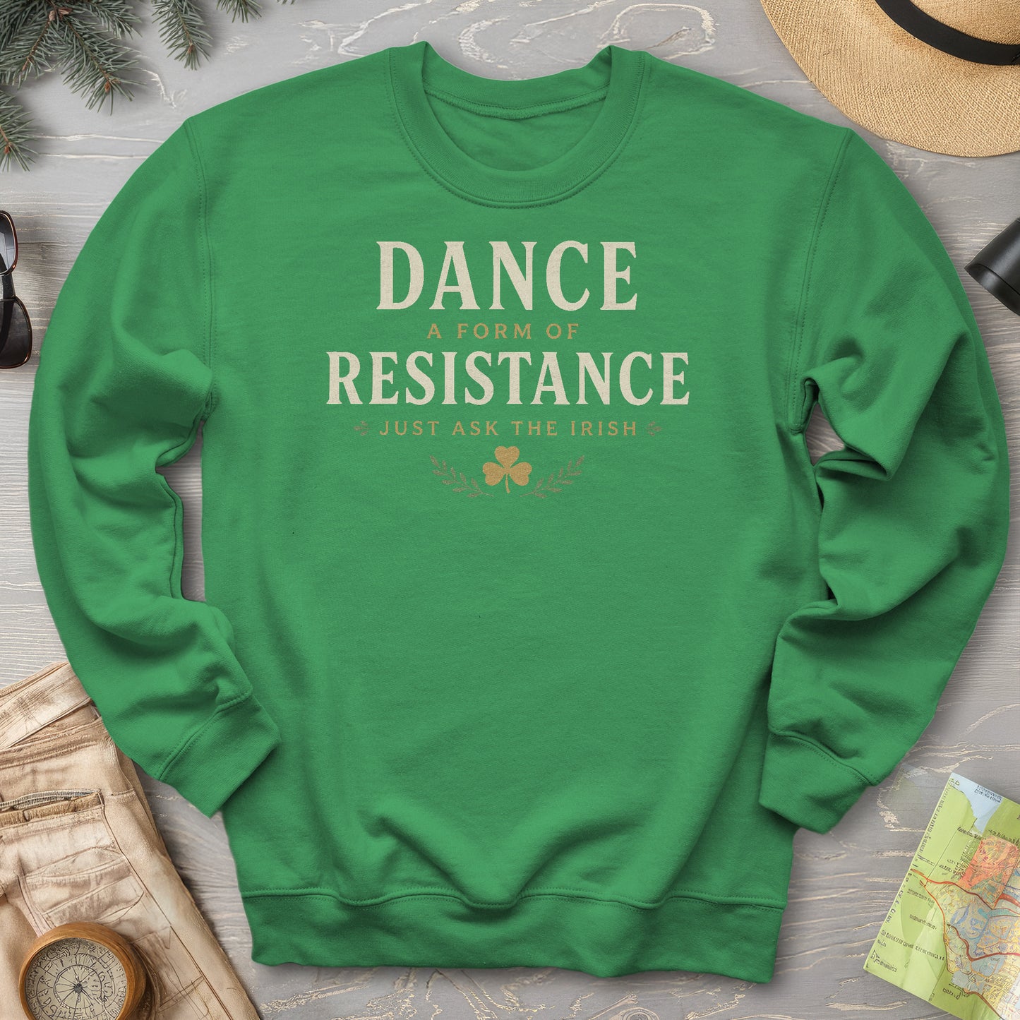 Dance Resistance Irish Sweatshirt