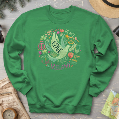 Ireland Peace Dove Sweatshirt