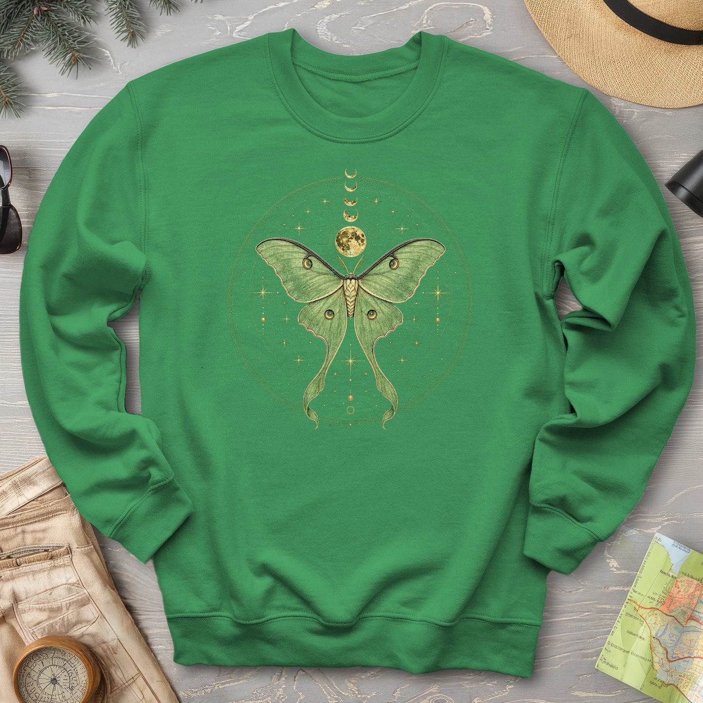 Mystic Lunar Moth Sweatshirt