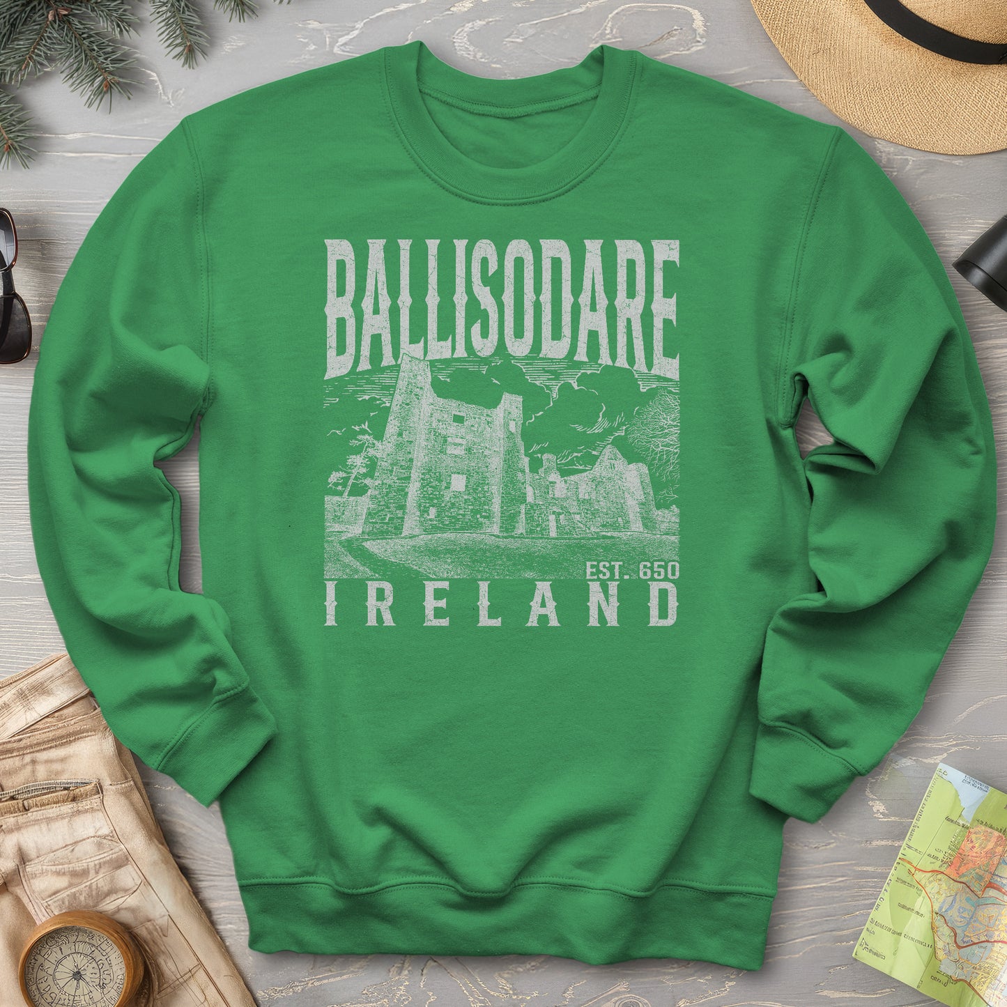 Ballisodare Ireland Sketch Sweatshirt
