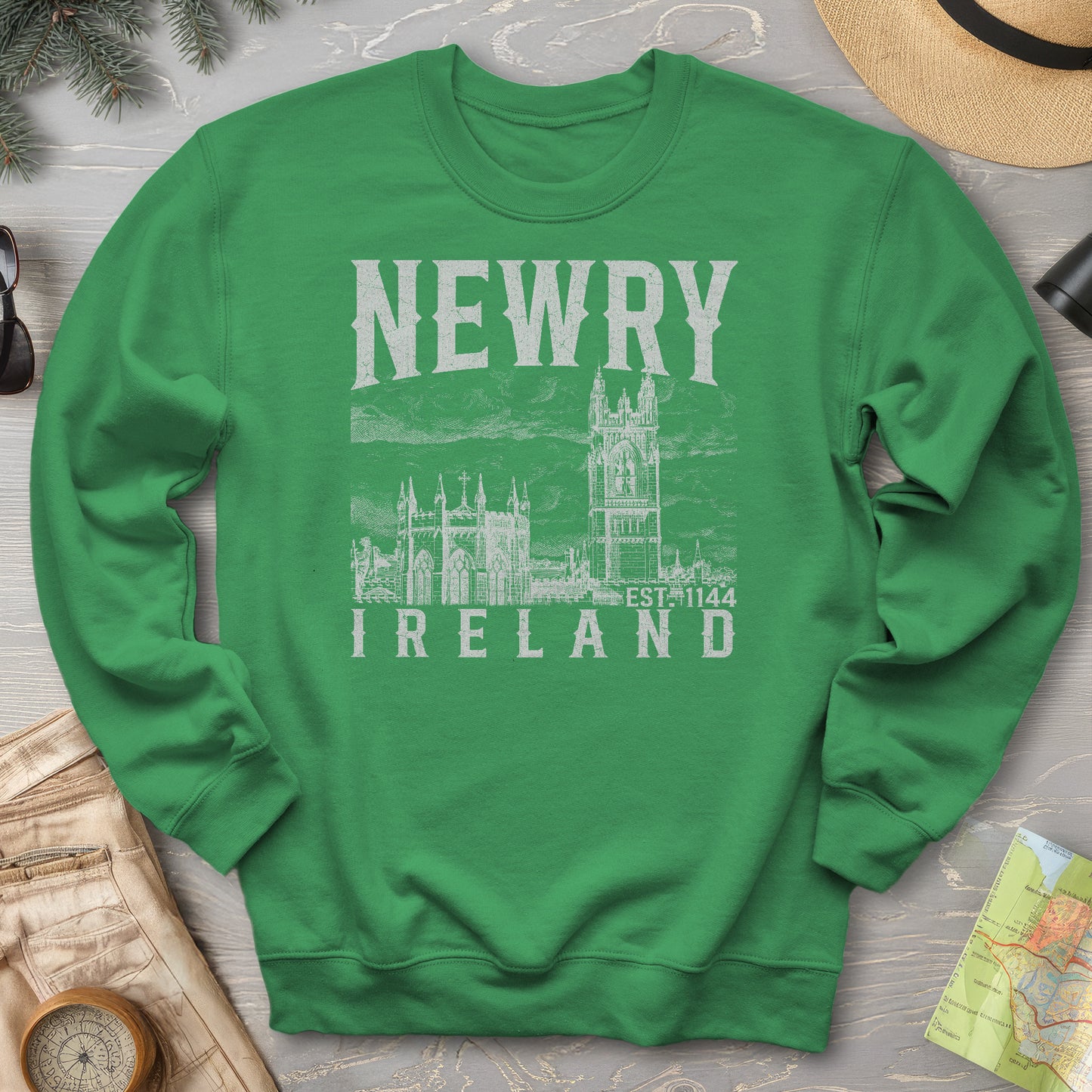 Newry Ireland Sketch Sweatshirt