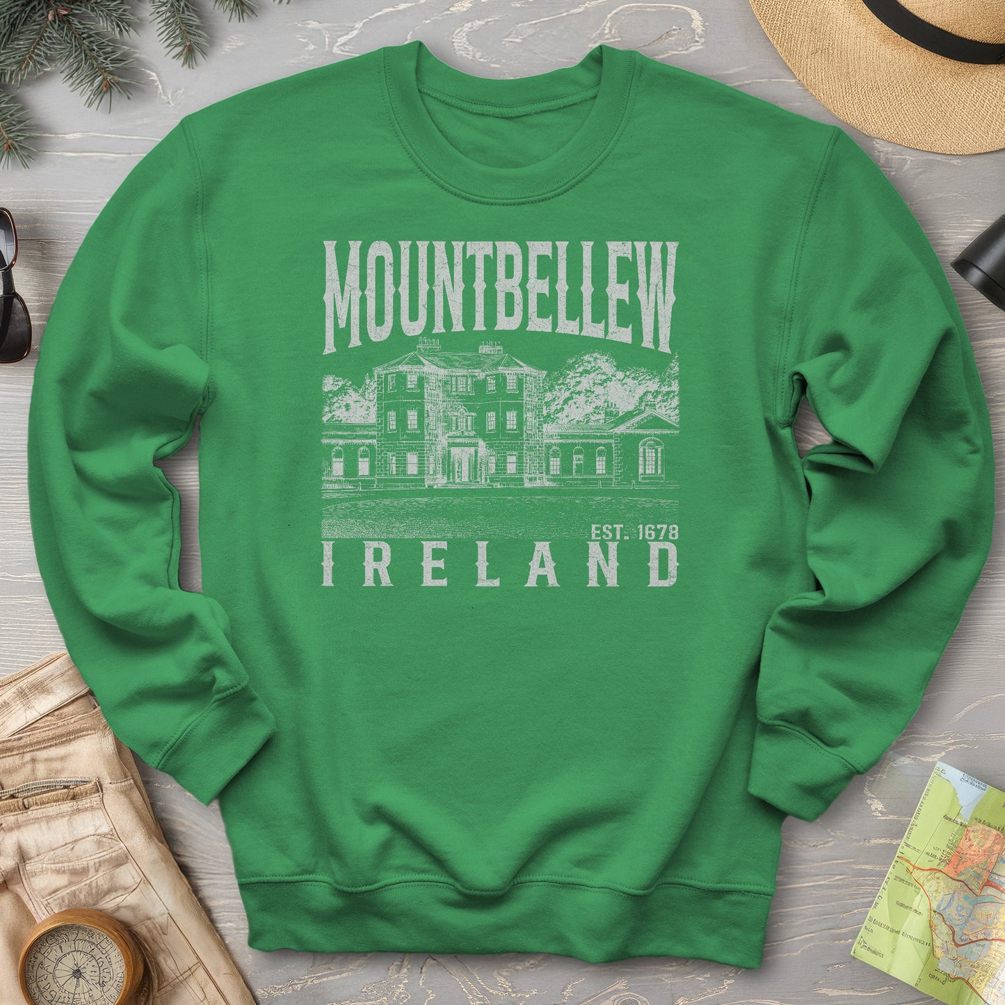 Mountbellew Ireland Sketch Sweatshirt