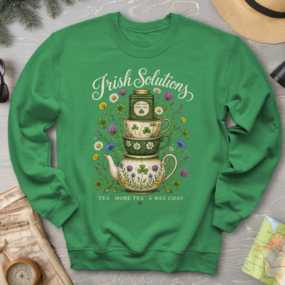 Irish Solutions Tea Cups Sweatshirt